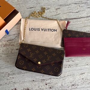 LOUIS VUITTON | Pochette Félicie monogram M81896